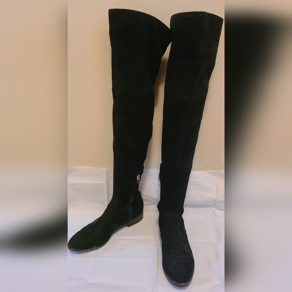 Women's Black Over-the-Knee Boots